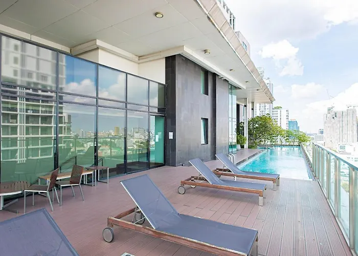 Апартаменты Cozy 1 Bedroom Sukhumvit 55 Bts Thong Lor Бангкок