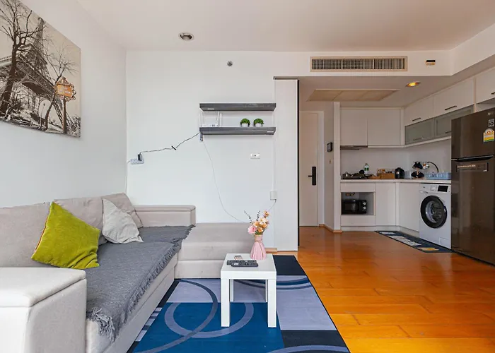 Apartamento Cozy 1 Bedroom Sukhumvit 55 Bts Thong Lor *